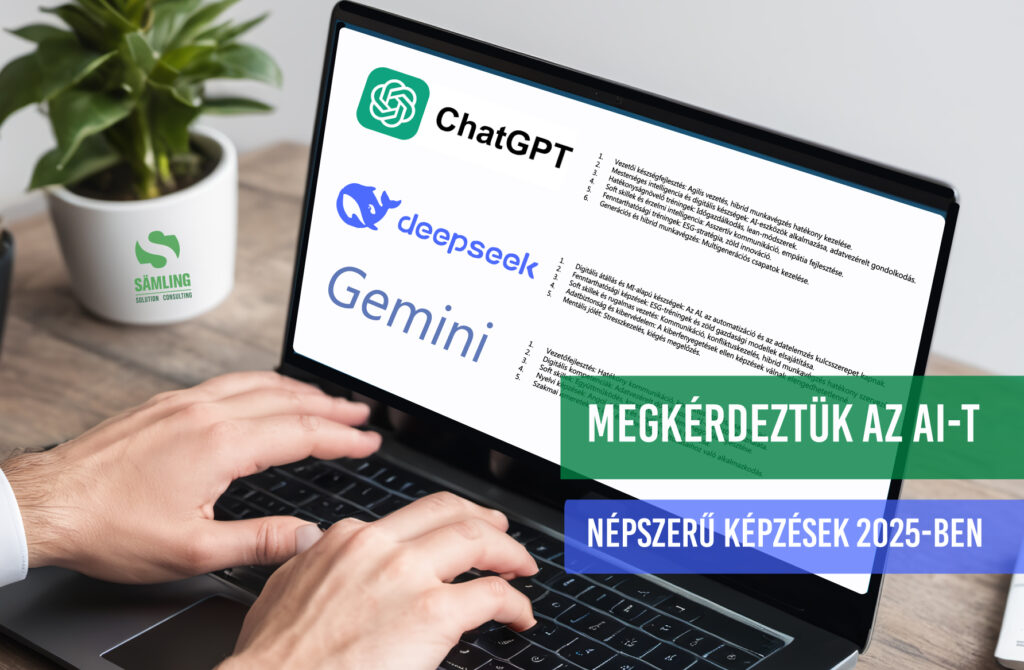 Megkérdeztük a mesterséges intelligenciát a 2025-ös céges képzésekről - Sämling Solution Consulting